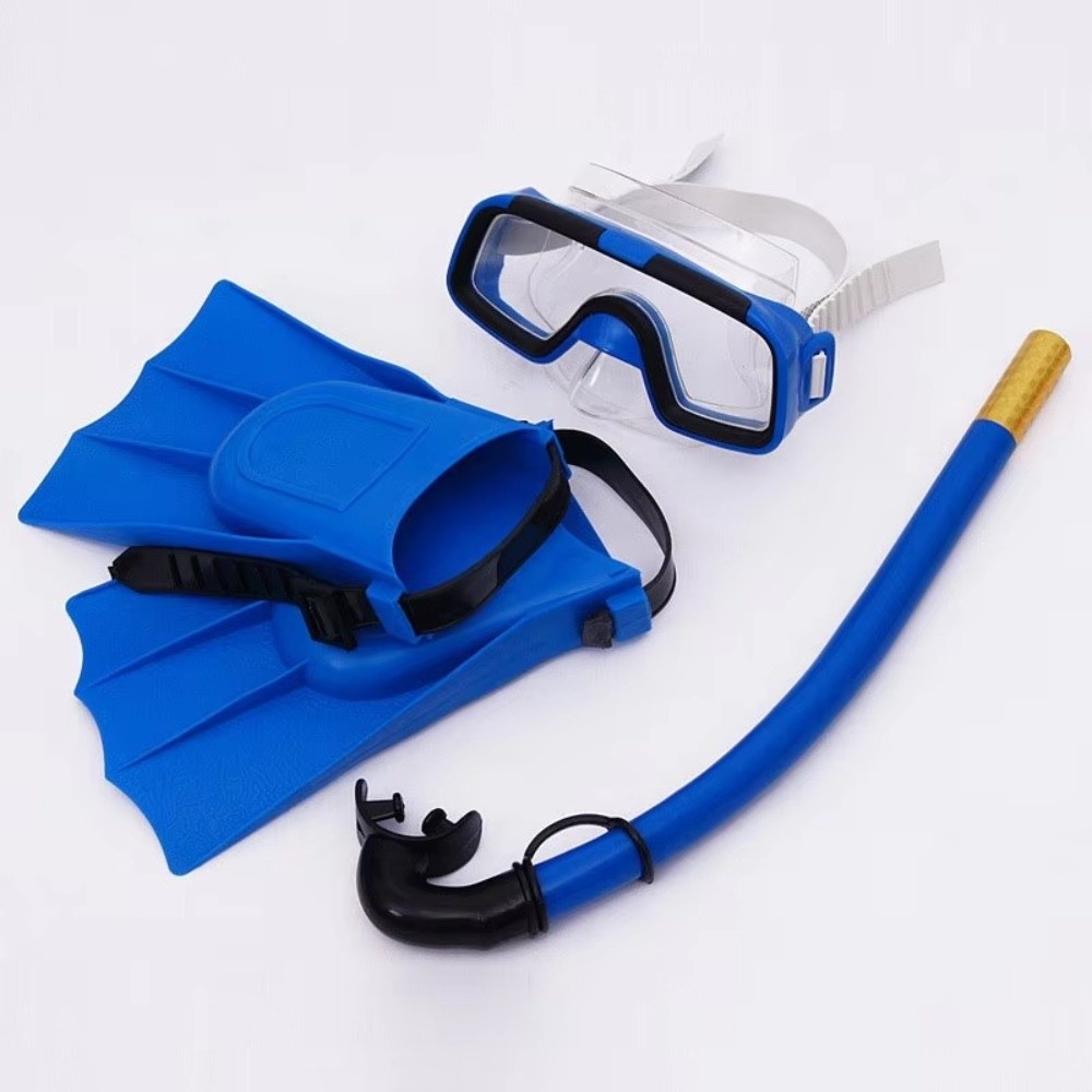 Flippers Swimming - Set Masker Selam Anak Anti Kabut