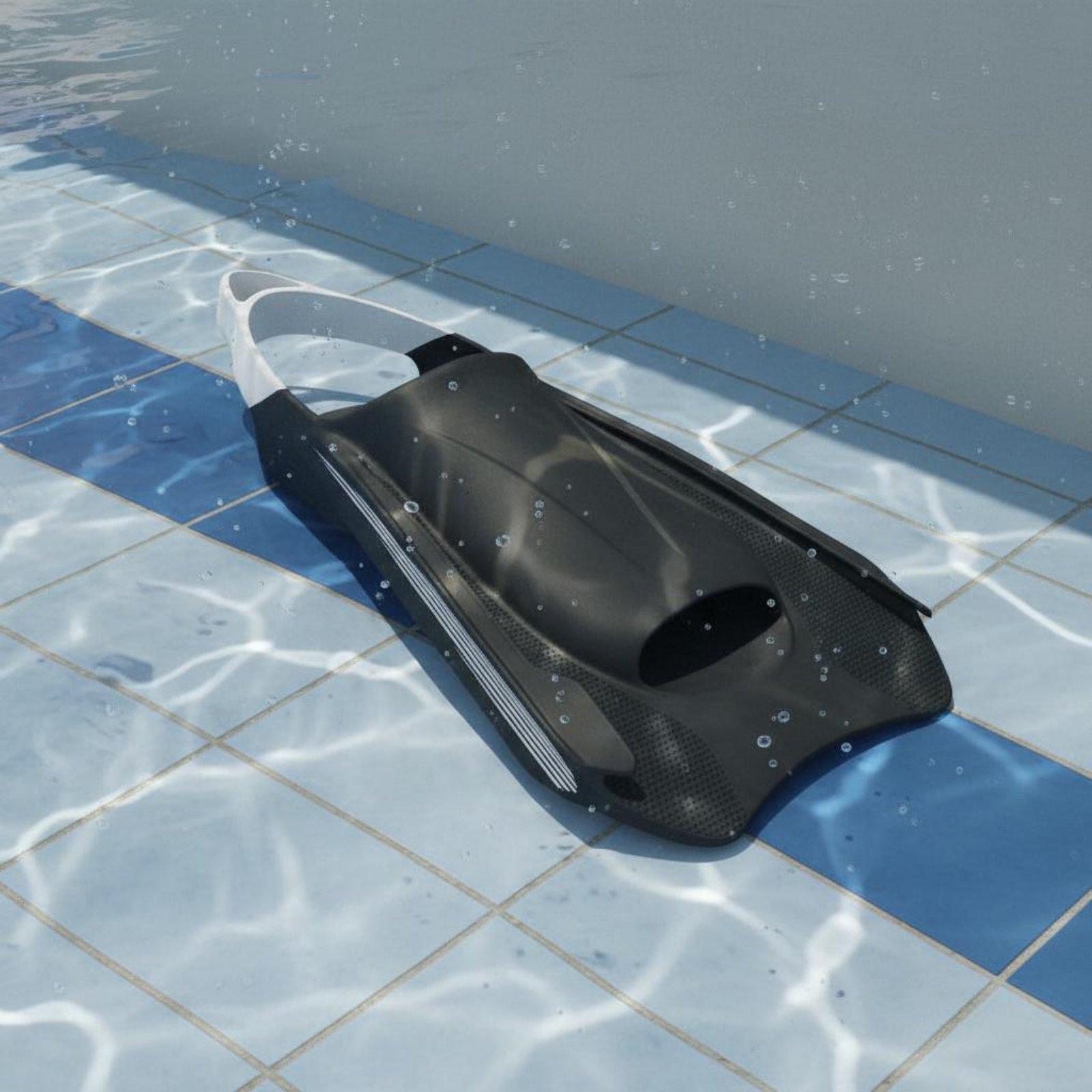Flippers Swimming - Sirip Renang Silikon Fleksibel Sirip Renang