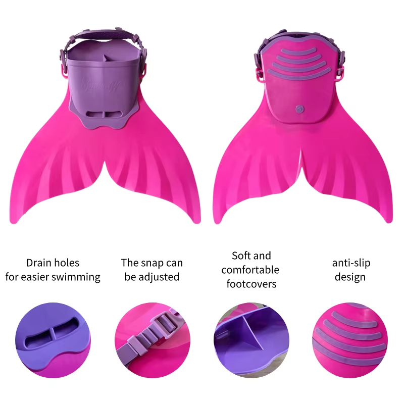 Sirip Putri Duyung Anak-anak D - Flippers Swimming ulasan dan harga