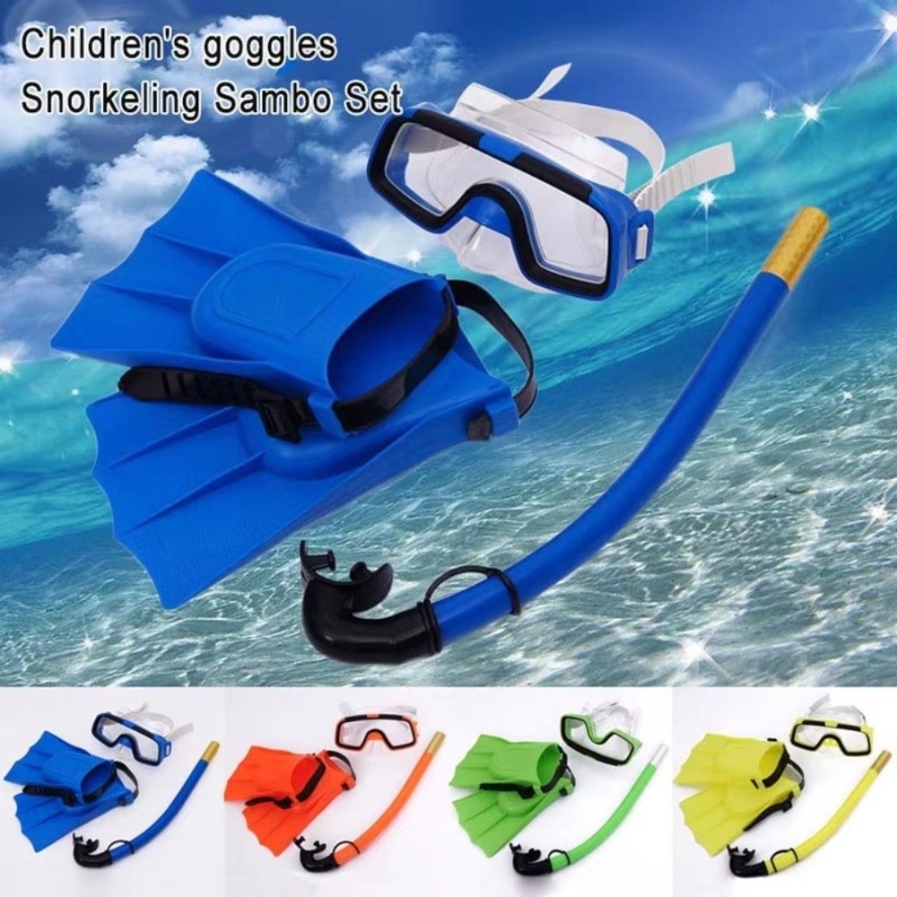 Set Masker Selam Anak Anti Kab - Flippers Swimming ulasan dan harga