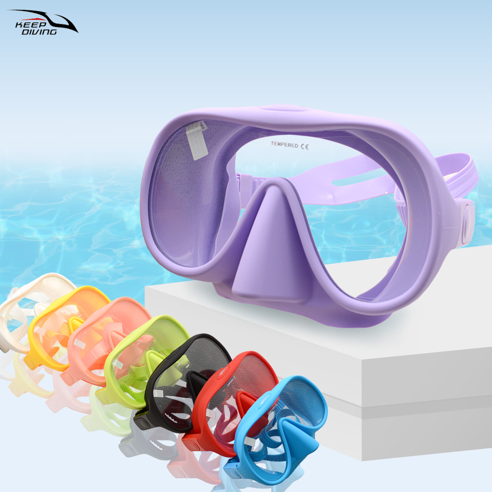 1 Buah Masker Selam Scuba Grat - Snorkel Set ulasan dan harga