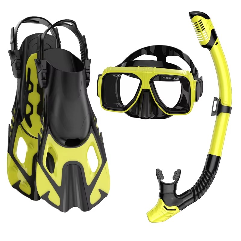 Perlengkapan Snorkel Diving Pr - Snorkel Set ulasan dan harga